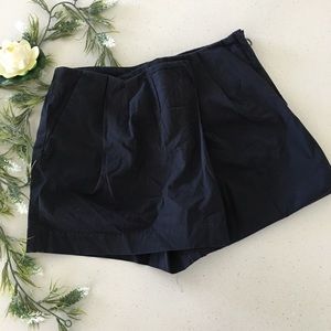 Marc Jacobs navy pocket wrap around skirt skort